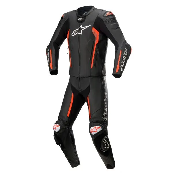 Alpinestars Missile V2 2PC Suit Black Red Fluo 