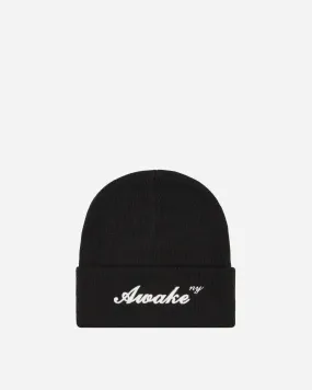 Awake NY Script Logo Beanie