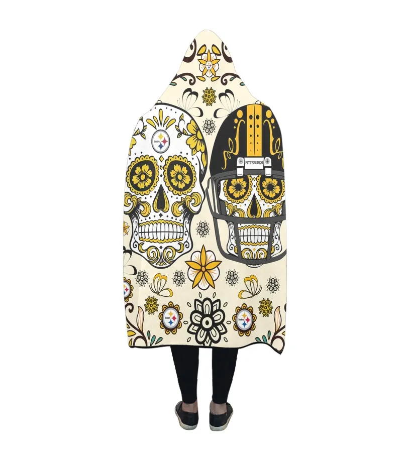 BBRB-079-GN.  XTC - English Settlement Hooded blanket