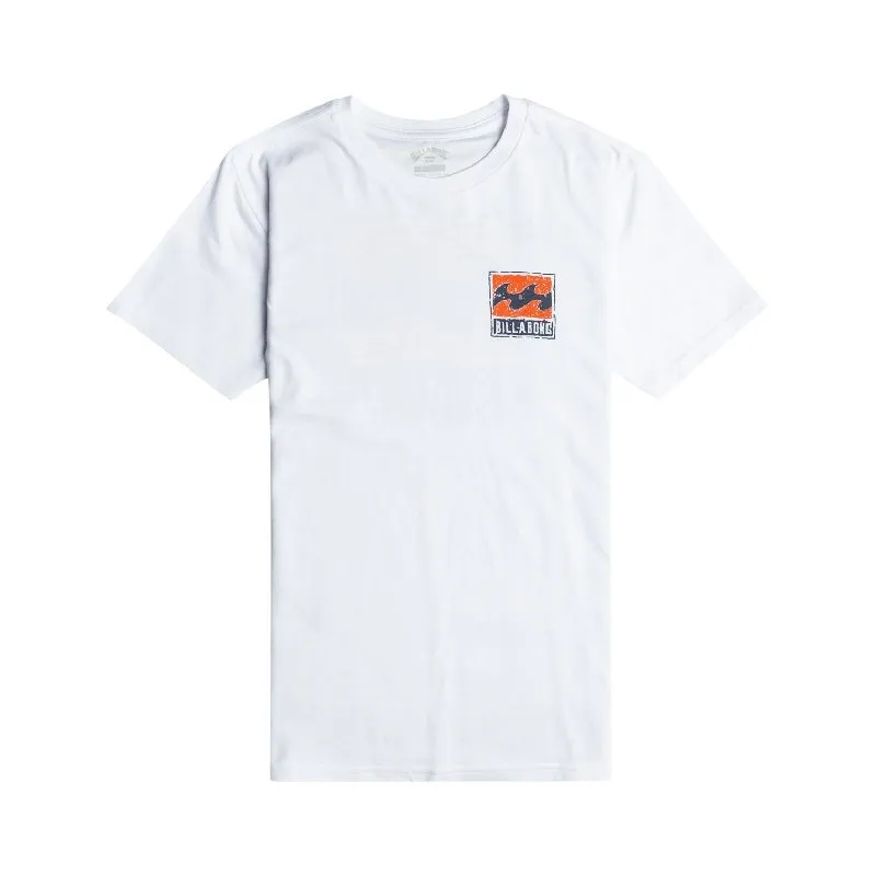  Camisetas manga corta Billabong SMU Stamp  Tees Wht