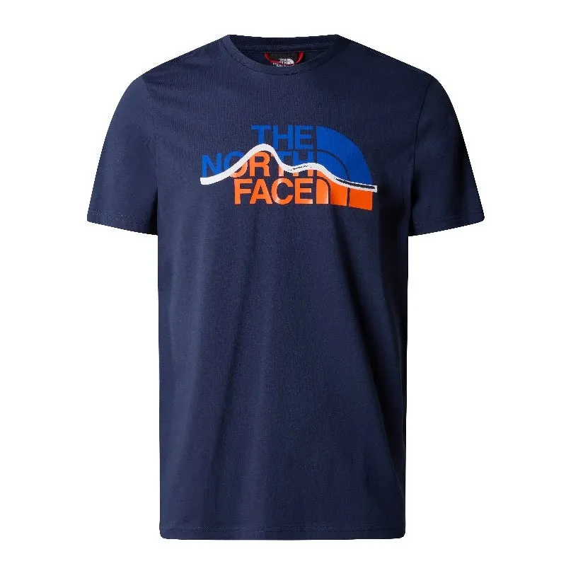  Camisetas manga corta The north face M S S Mountain Line Tee