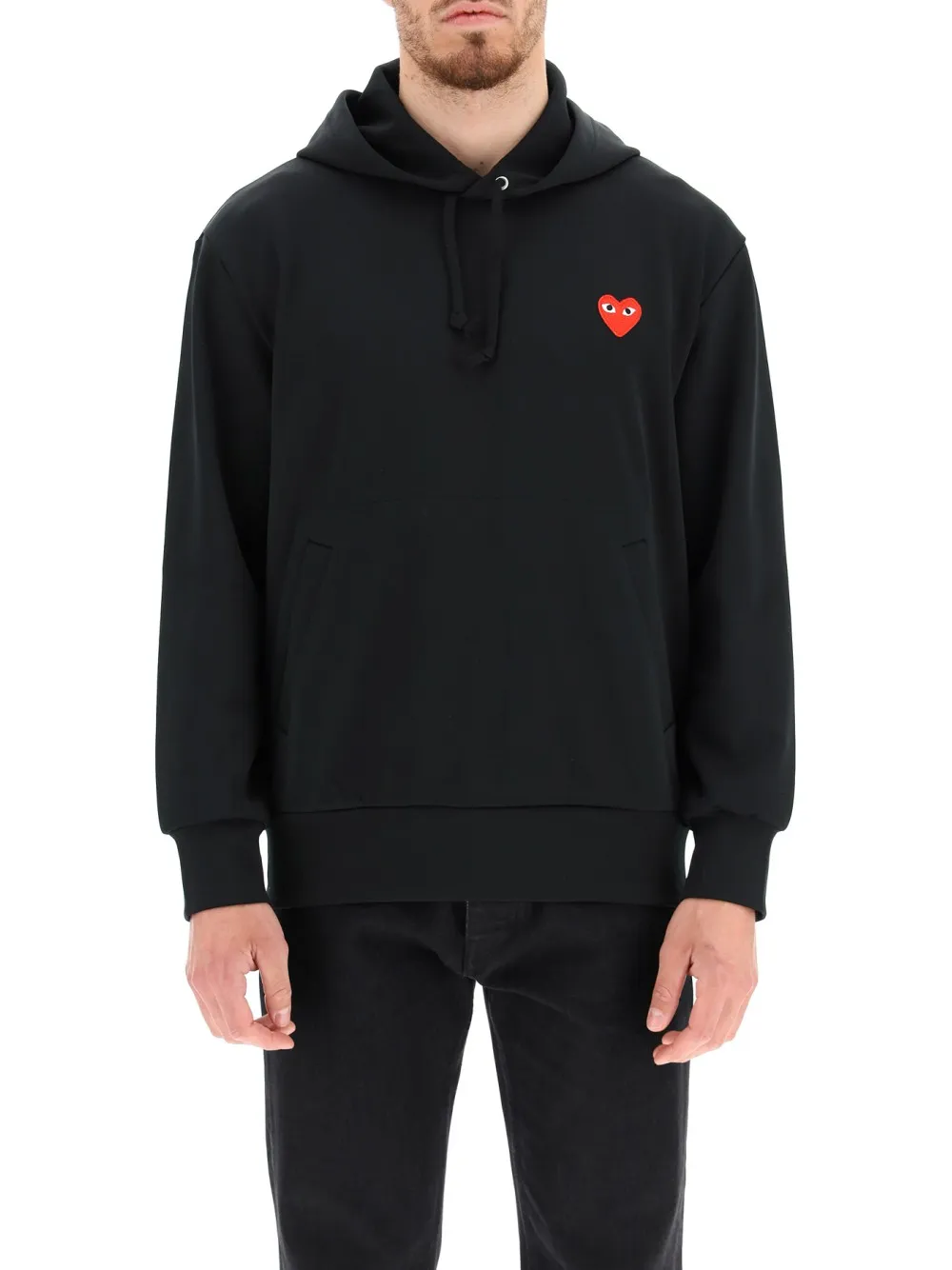 COMME DES GARÇONS PLAY PLAY HOODED SWEAT