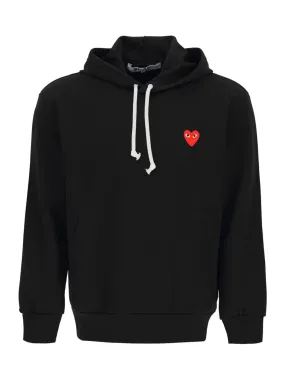 COMME DES GARÇONS PLAY PLAY HOODED SWEAT