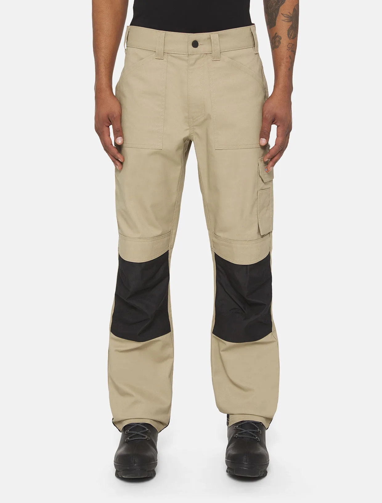 Dickies Multi Pocket Utility Work Trousers Man Desert