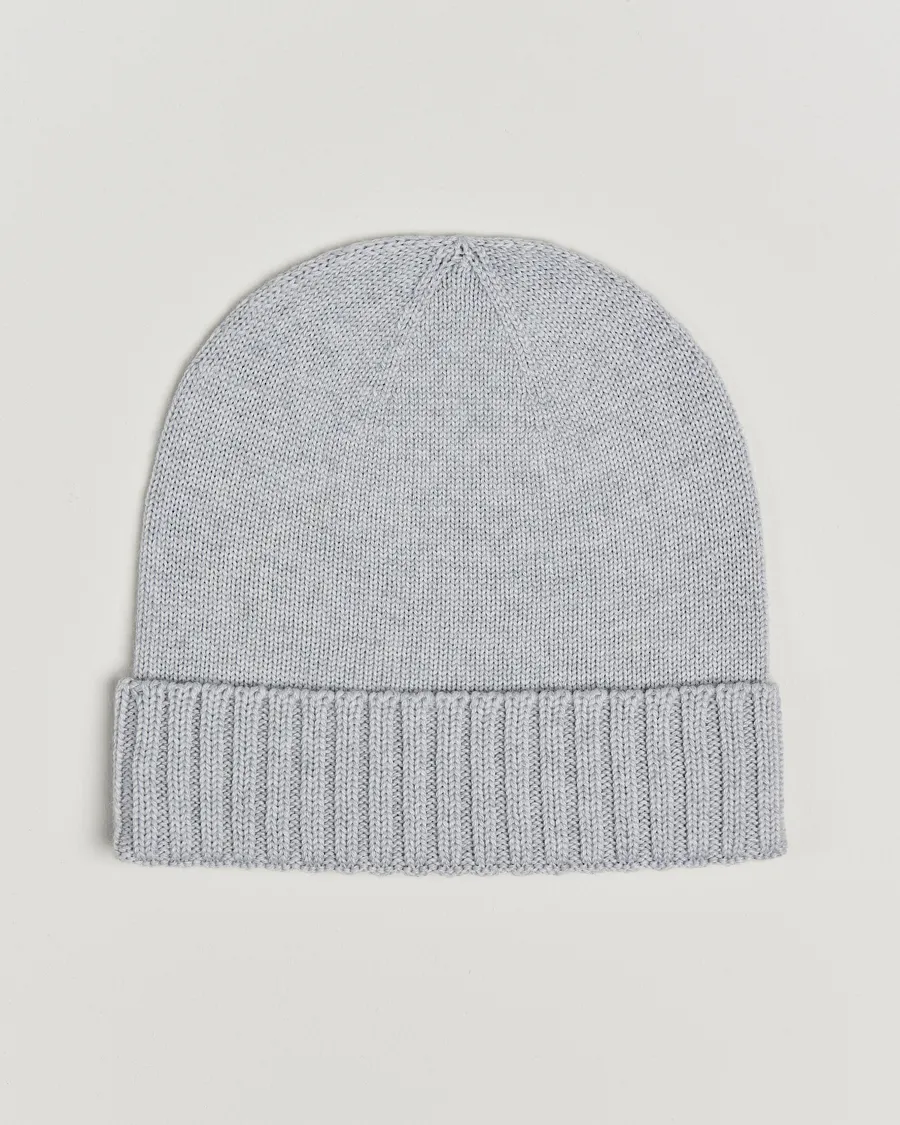 Eton Wool Beanie Light Grey