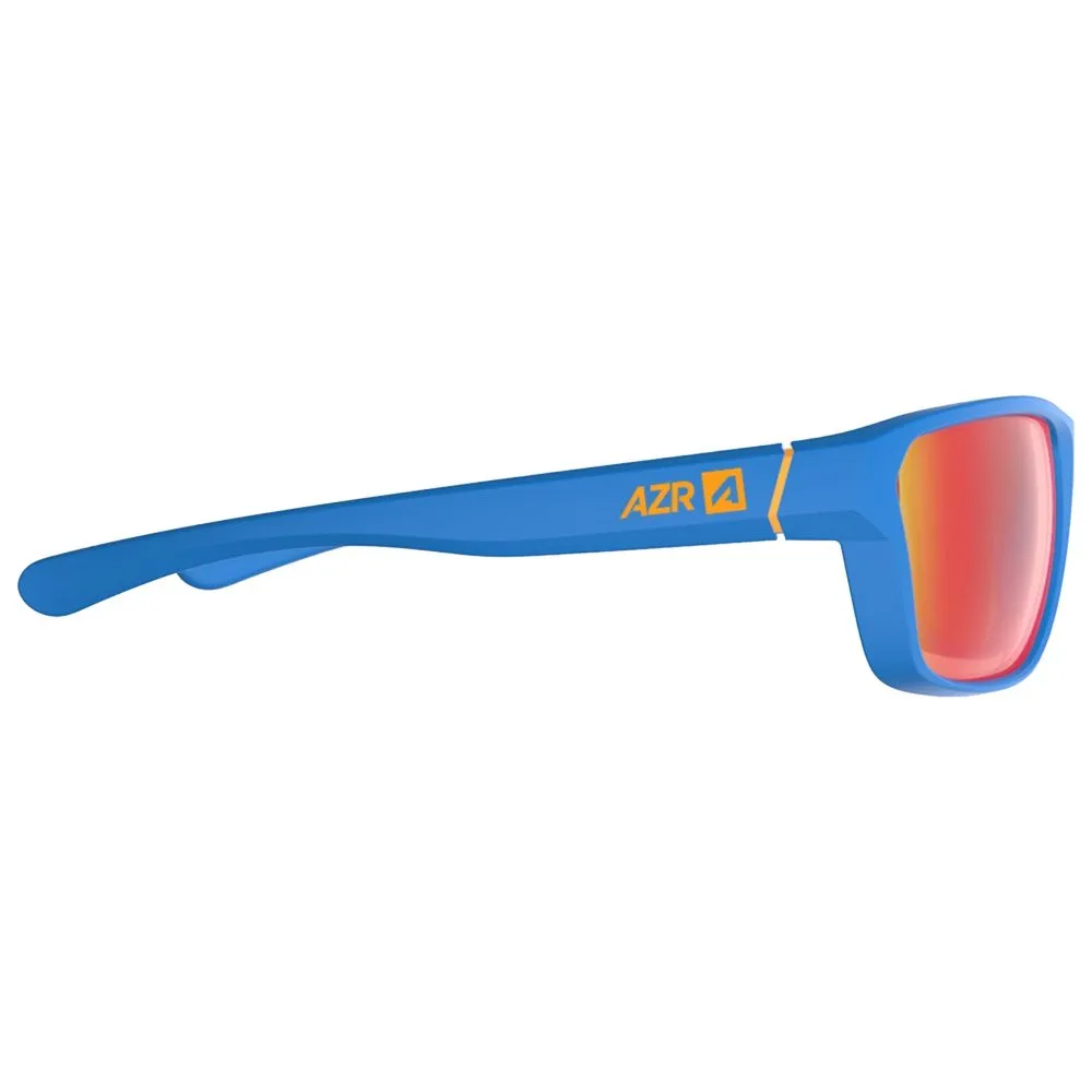 Gafas AZR Flash Bleue Mate Multicouche Rouge