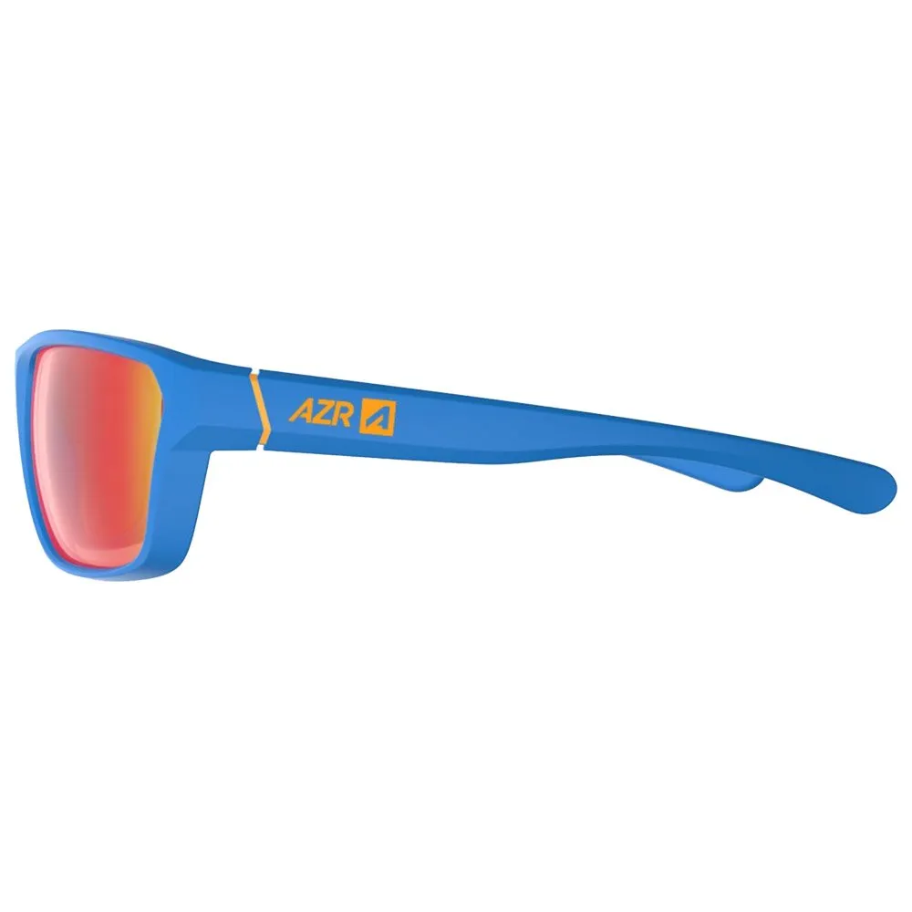 Gafas AZR Flash Bleue Mate Multicouche Rouge