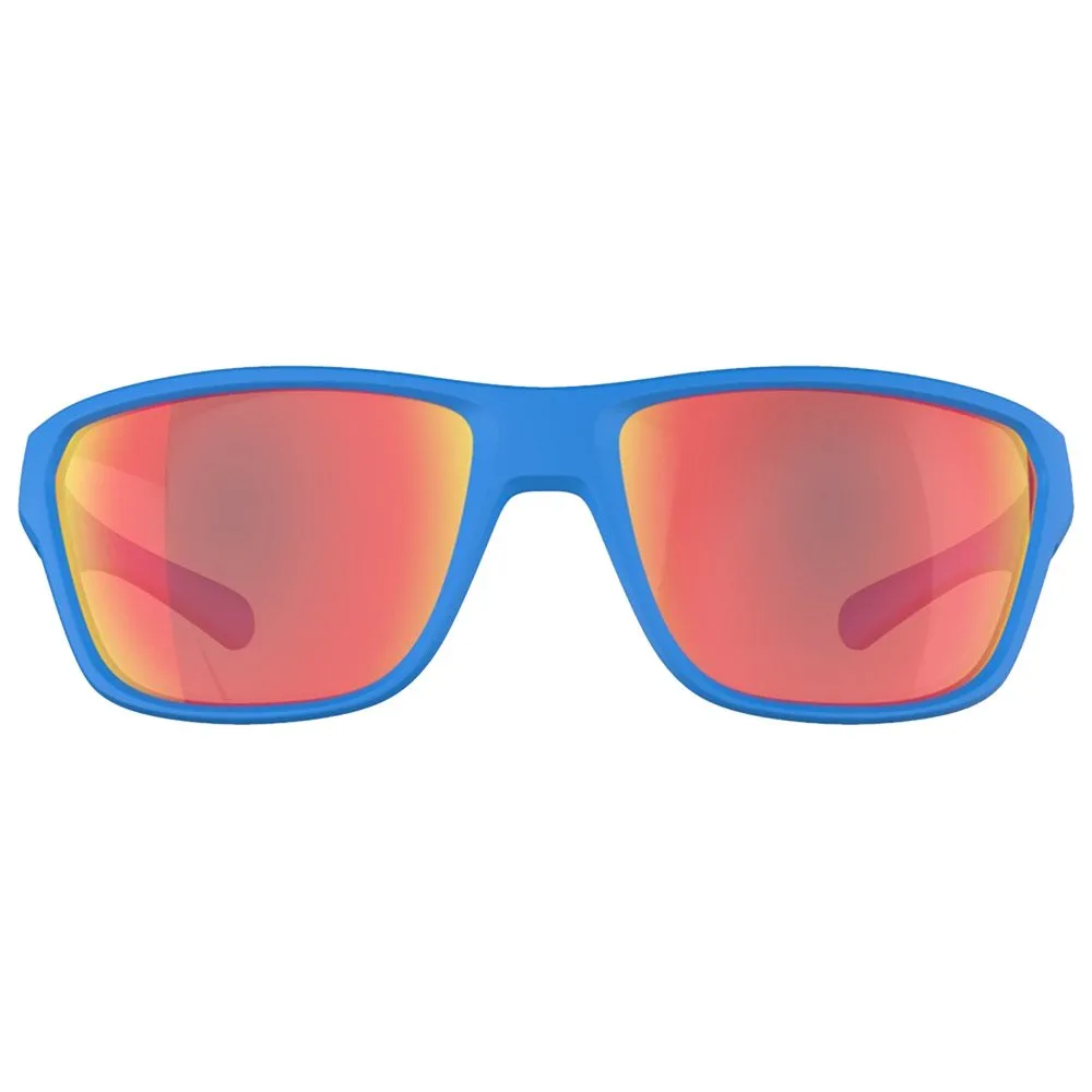 Gafas AZR Flash Bleue Mate Multicouche Rouge