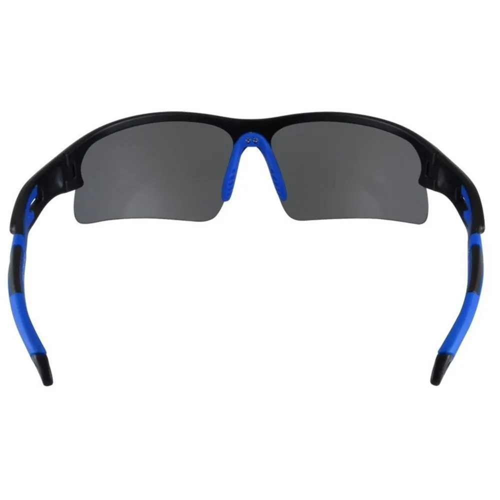 Gafas AZR Huez Noir Matte Bleu Blue Mirror