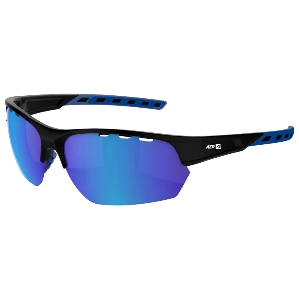 Gafas AZR Izoard Noire Mate Bleue Multicouche Bleu