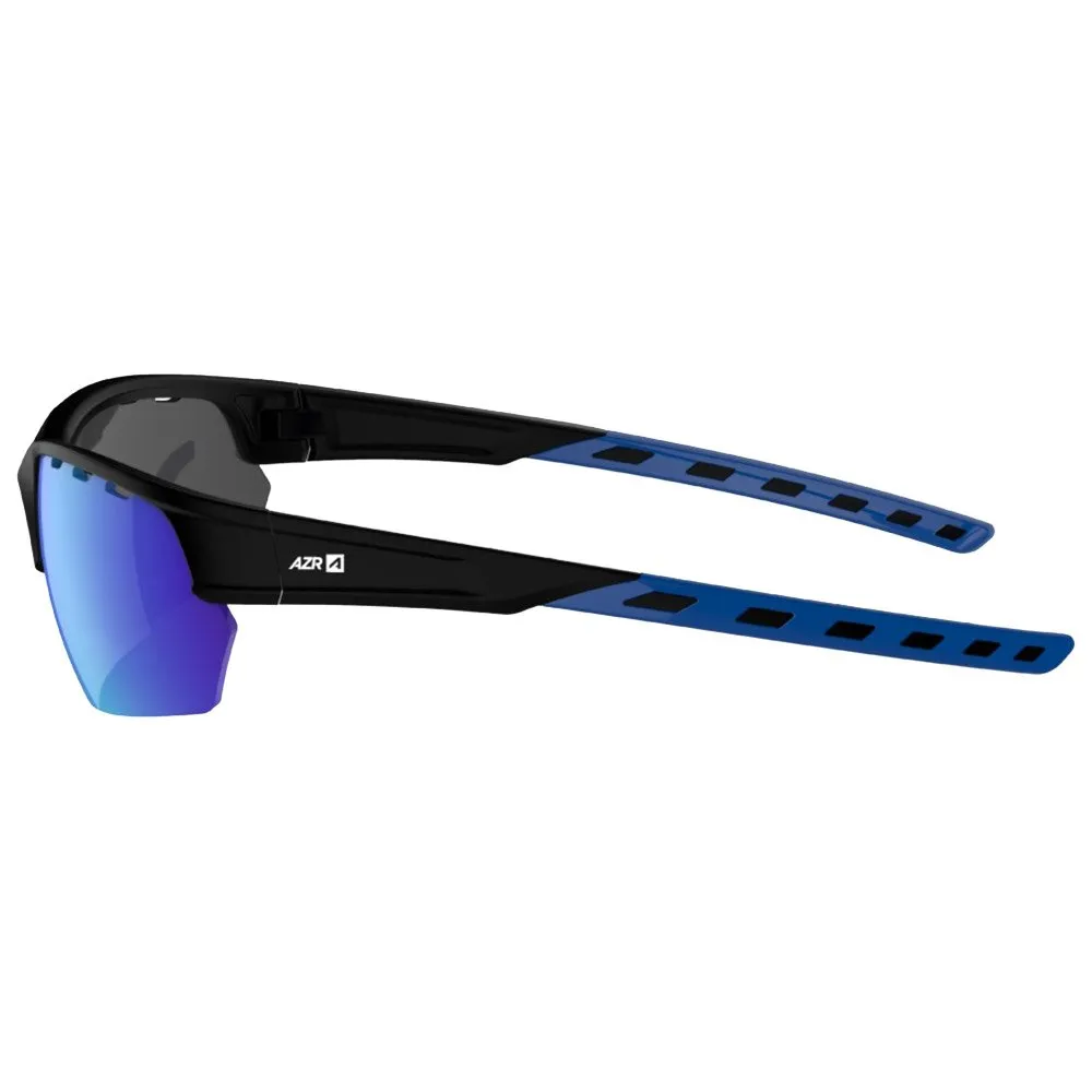 Gafas AZR Izoard Noire Mate Bleue Multicouche Bleu