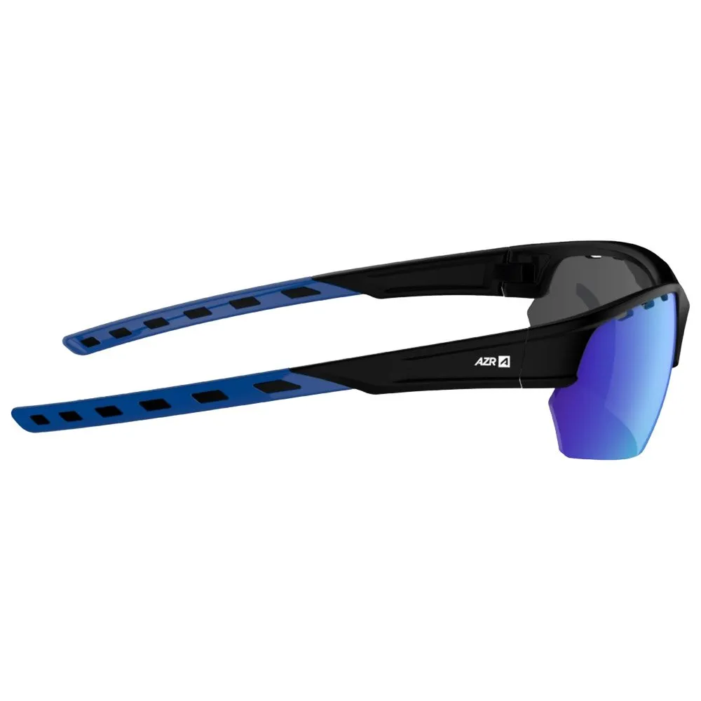 Gafas AZR Izoard Noire Mate Bleue Multicouche Bleu