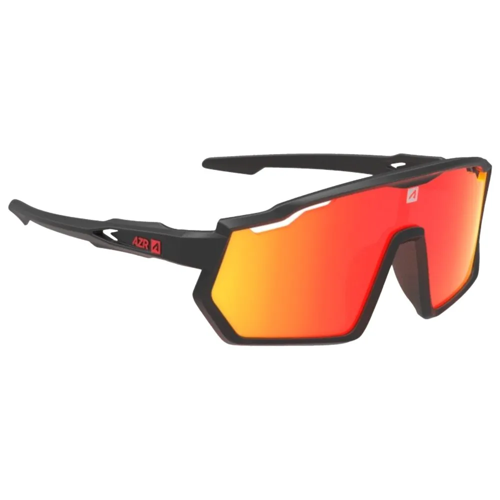 Gafas AZR Pro Race Jr Rx Noire Mate Multicouche Rouge