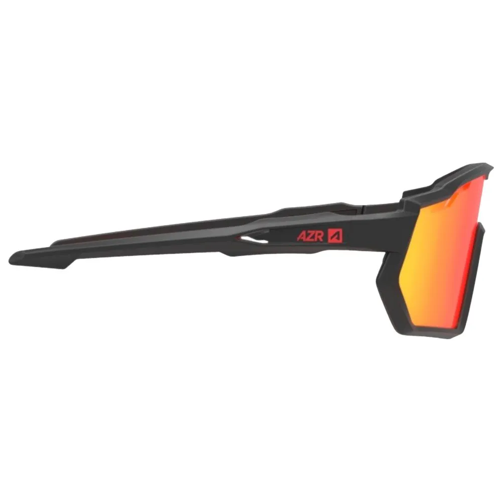 Gafas AZR Pro Race Jr Rx Noire Mate Multicouche Rouge