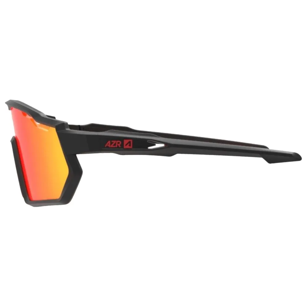 Gafas AZR Pro Race Jr Rx Noire Mate Multicouche Rouge