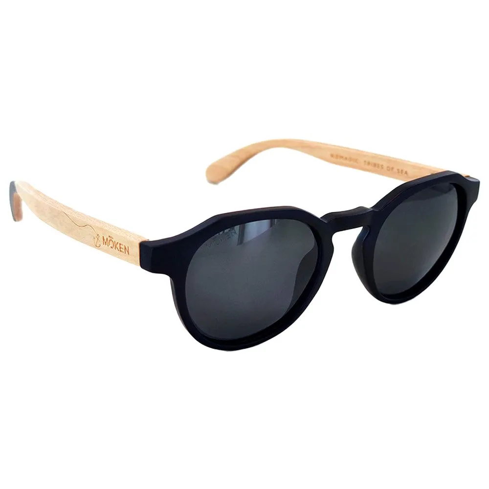 Gafas Moken Vision Green Wood Black Wood Grey Polarized