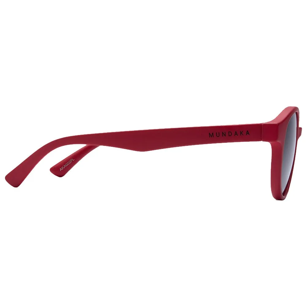 Gafas Mundaka Optic Aka Matte Red Smoke Polarized