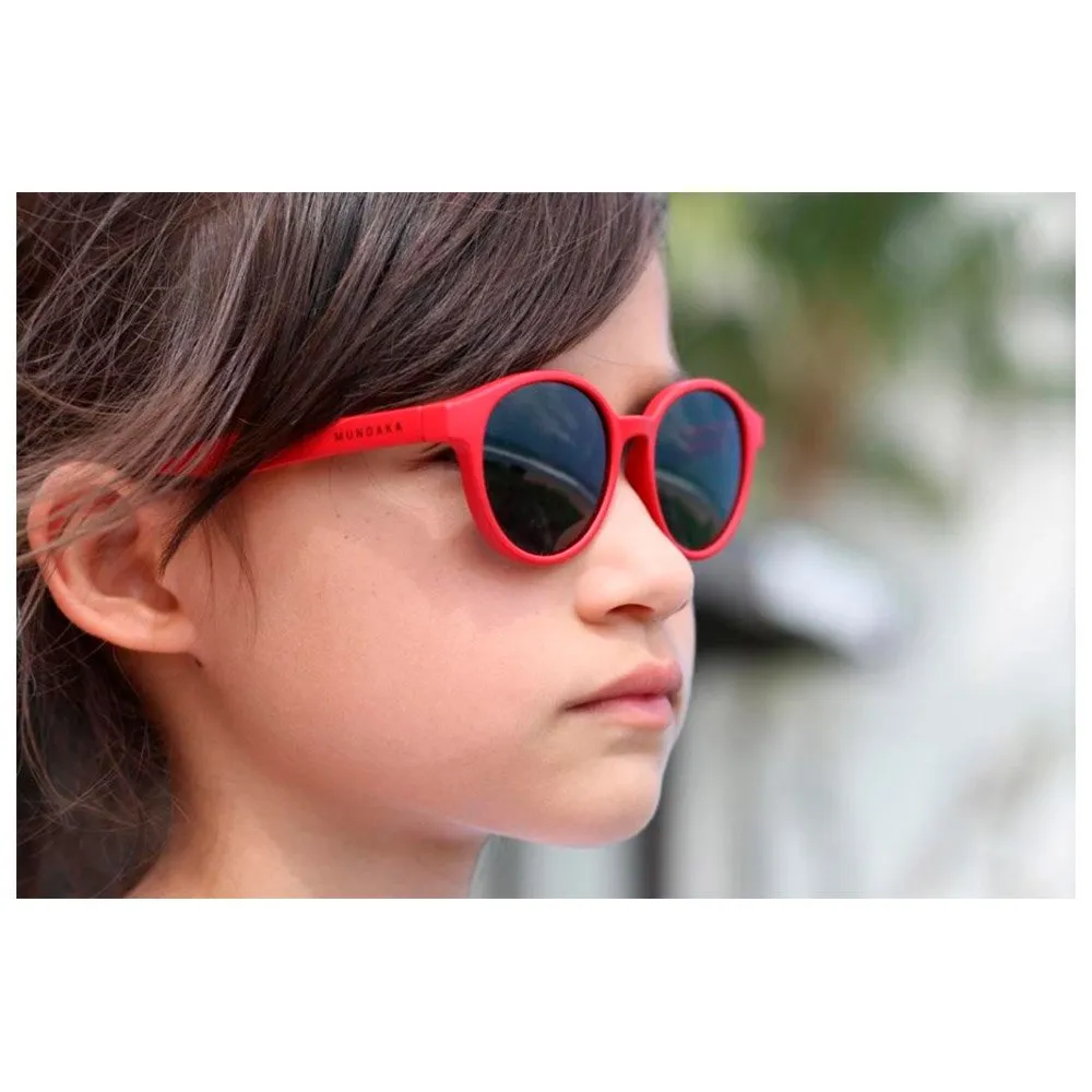 Gafas Mundaka Optic Aka Matte Red Smoke Polarized