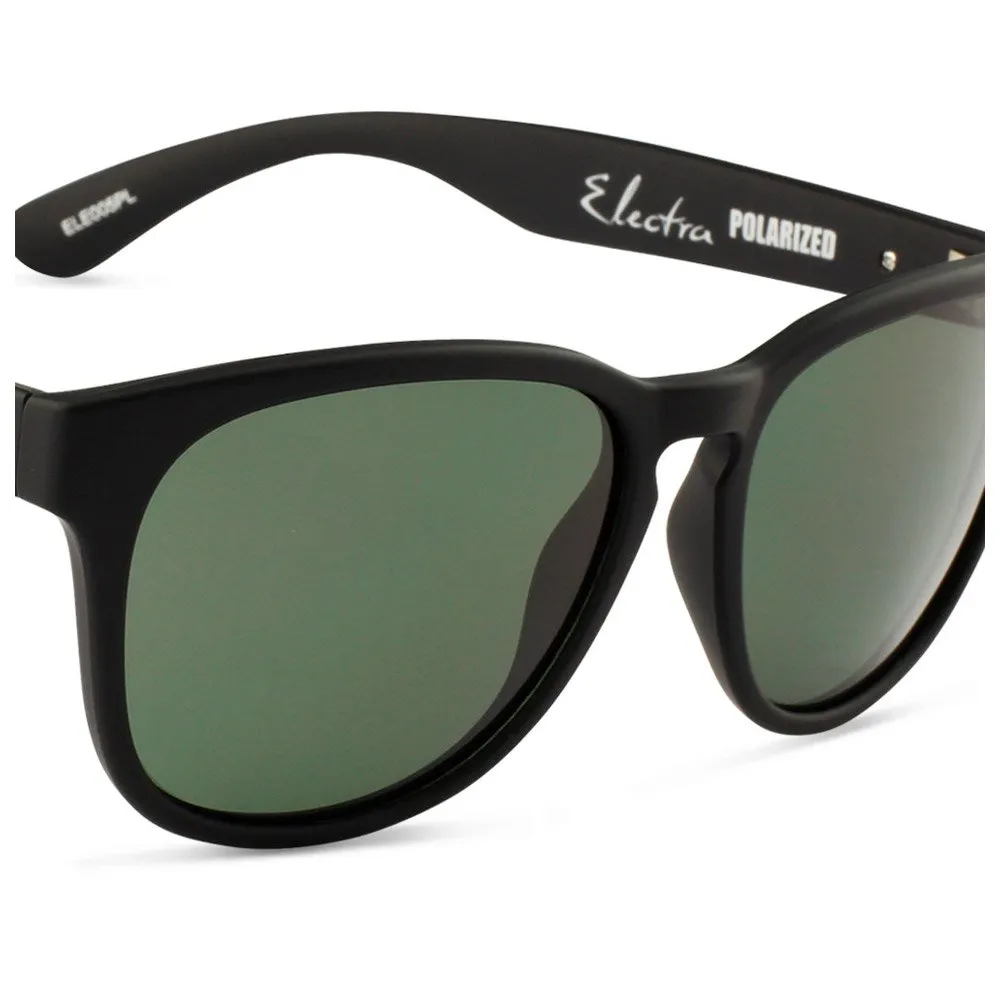 Gafas Mundaka Optic Electra Matte Black Green Polarized