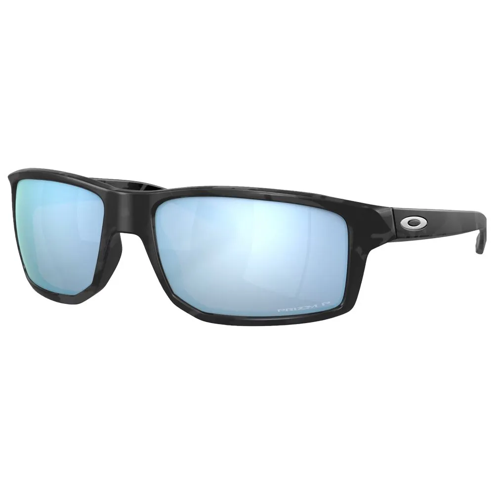 Gafas Oakley Gibston Matte Black Camo Prizm Deep Water Polarized