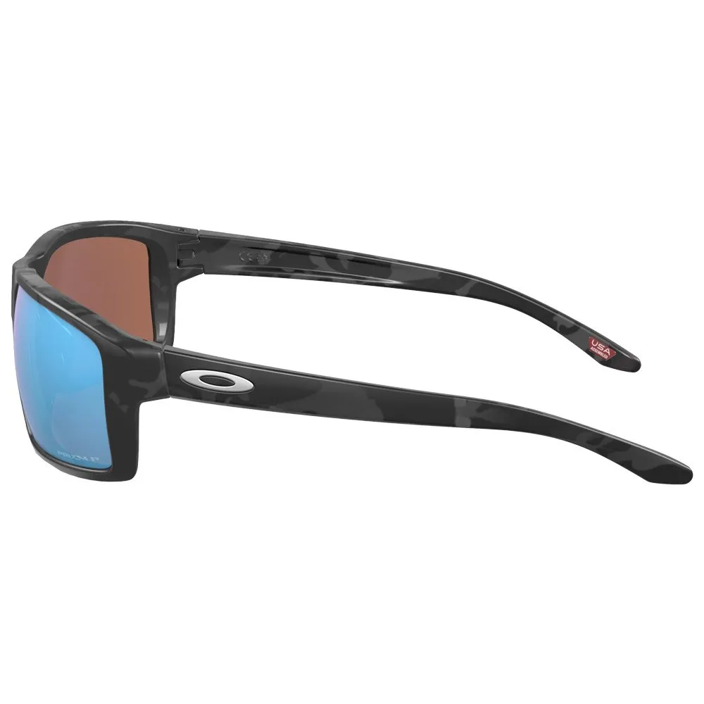 Gafas Oakley Gibston Matte Black Camo Prizm Deep Water Polarized