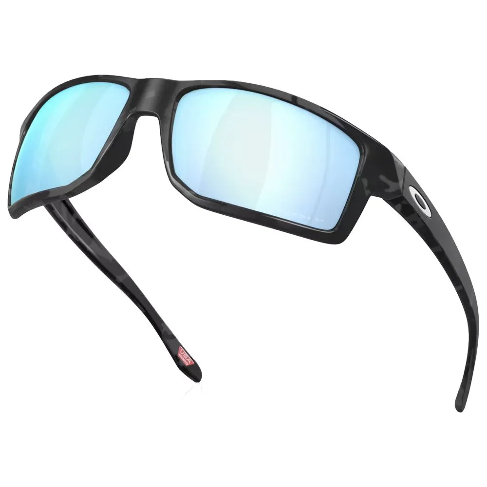 Gafas Oakley Gibston Matte Black Camo Prizm Deep Water Polarized