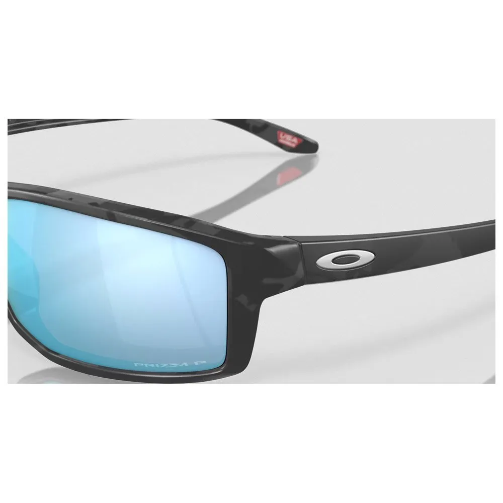 Gafas Oakley Gibston Matte Black Camo Prizm Deep Water Polarized