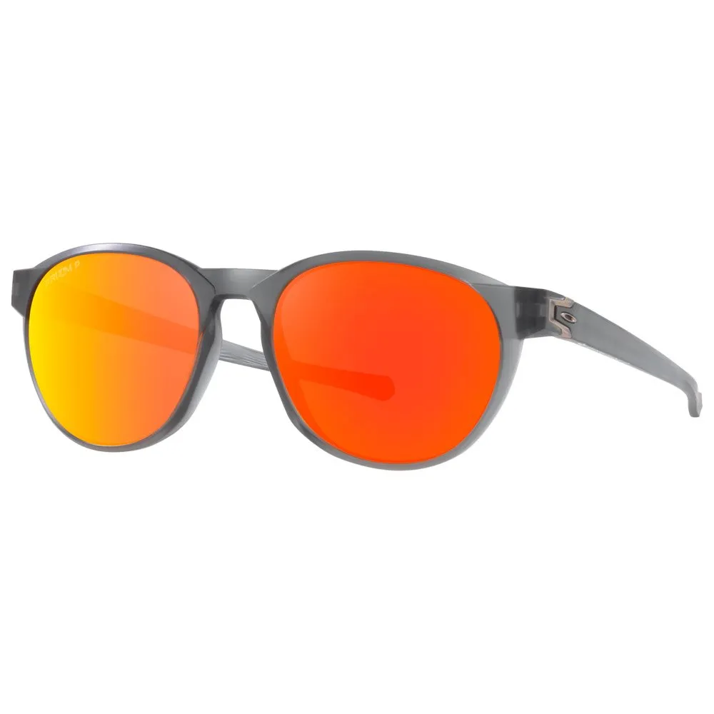 Gafas Oakley Reedmace Matte Grey Smoke Prizm Ruby Polarized