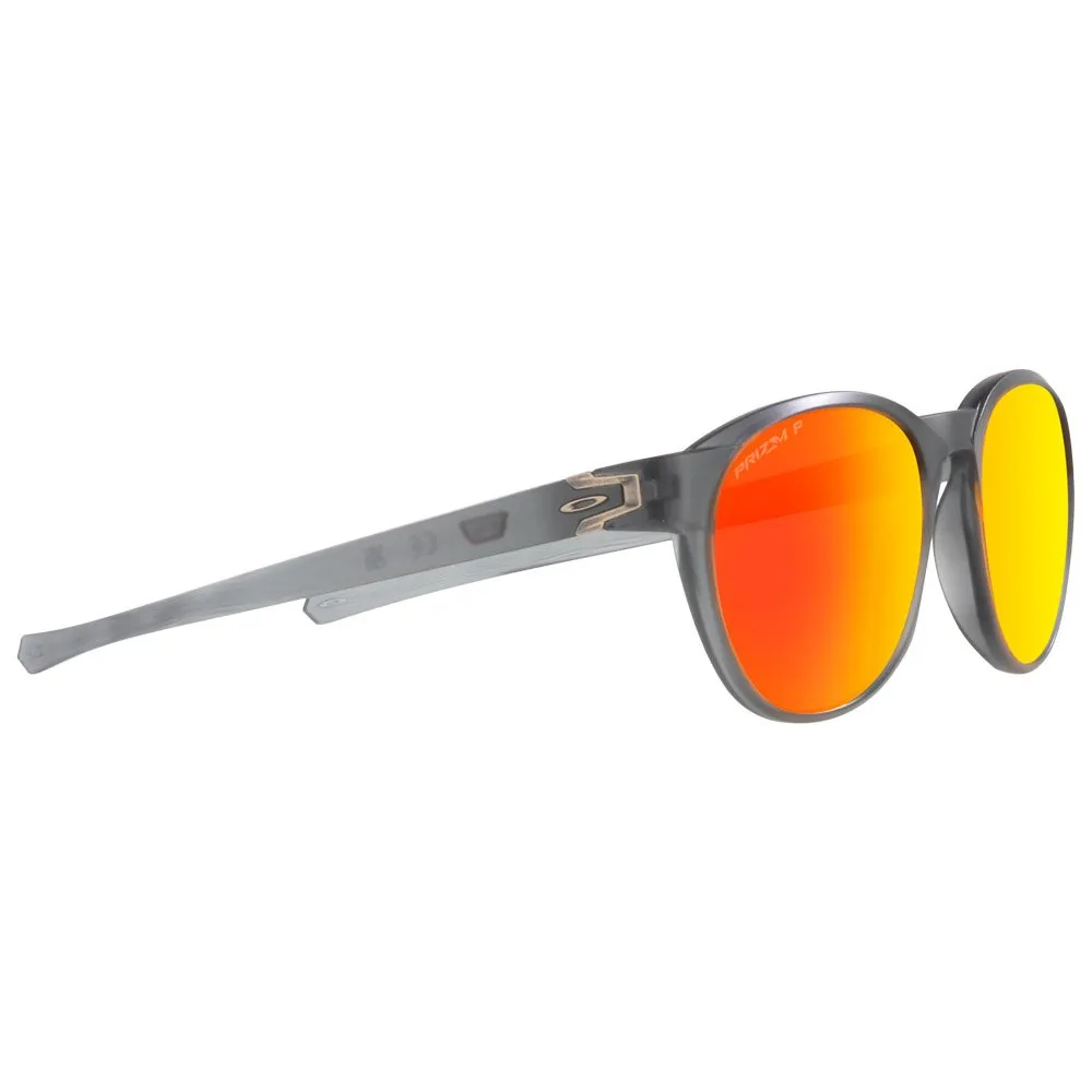 Gafas Oakley Reedmace Matte Grey Smoke Prizm Ruby Polarized