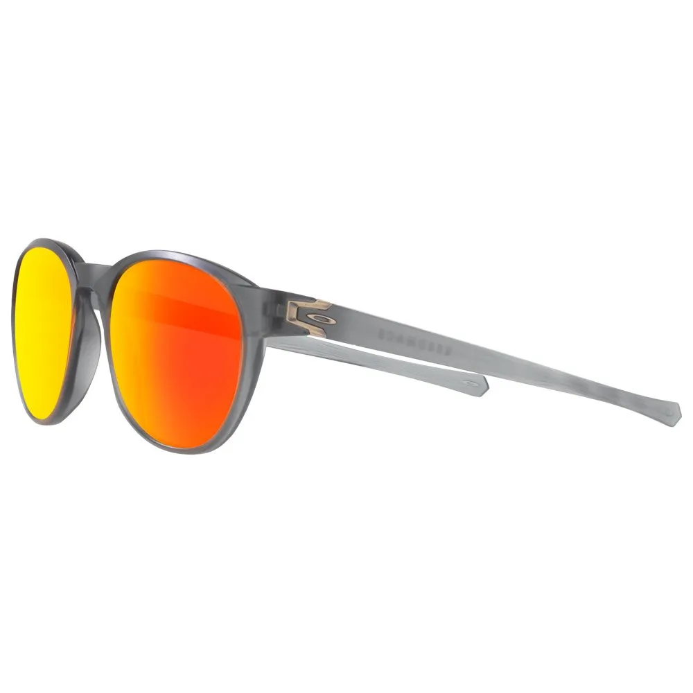 Gafas Oakley Reedmace Matte Grey Smoke Prizm Ruby Polarized