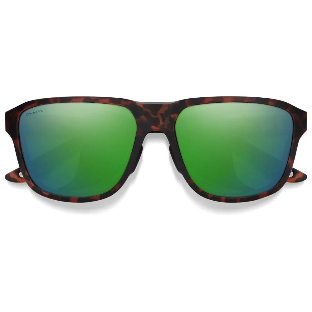 Gafas Smith Embark Matte Tortoise Chromapop Polarized Green Mirror