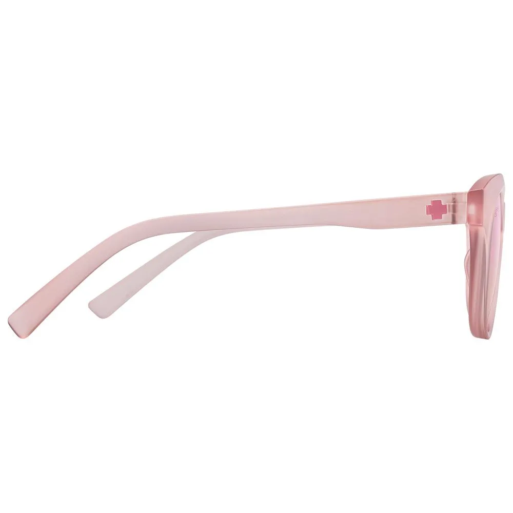 Gafas Spy Boundless Matte Translucent Rose Bronze Rose Quartz Spectra Mirror