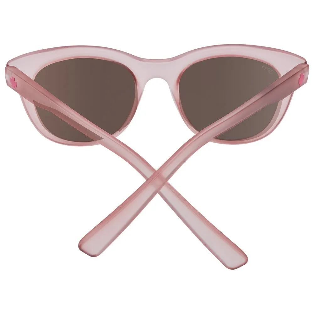 Gafas Spy Boundless Matte Translucent Rose Bronze Rose Quartz Spectra Mirror