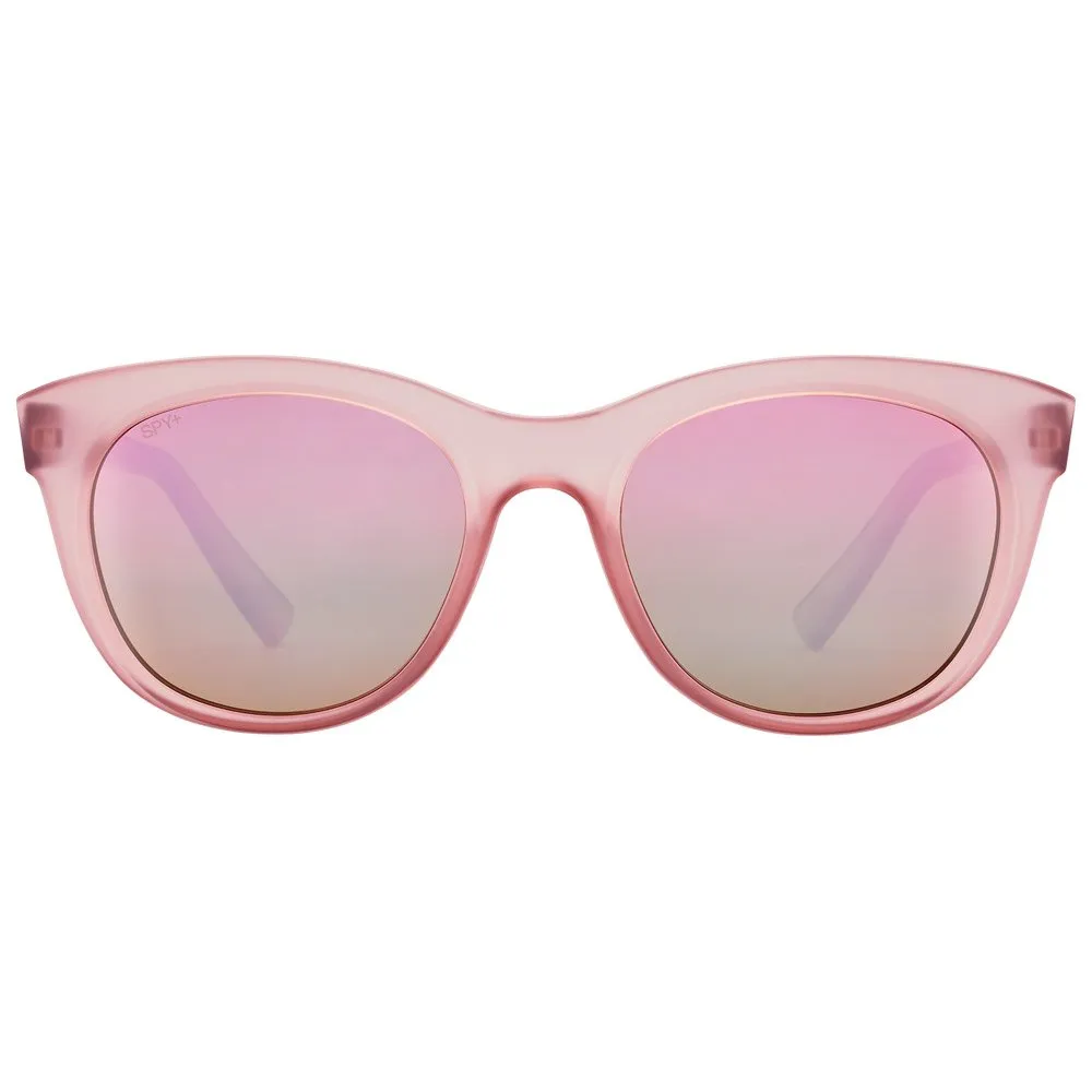 Gafas Spy Boundless Matte Translucent Rose Bronze Rose Quartz Spectra Mirror