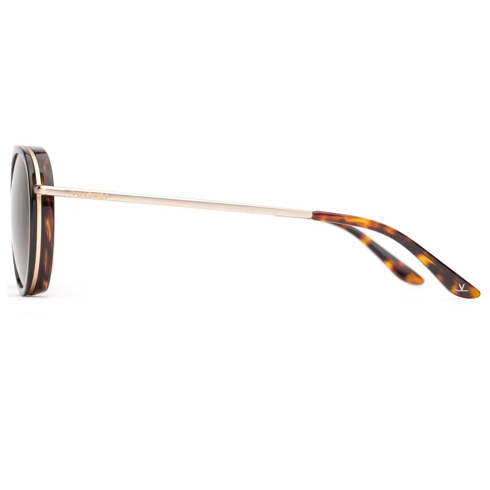 Gafas Vuarnet Edge Round Ecaille Brown Polar