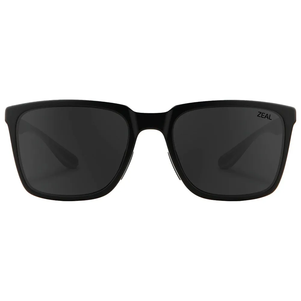 Gafas Zeal Campo Matte Black Dark Grey Polarized