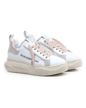 Gio + zapatos - GIADA 63 WHITE ROSE Sneakers woman