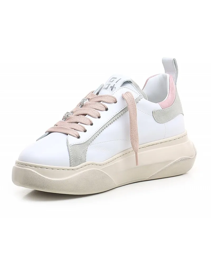 Gio + zapatos - GIADA 63 WHITE ROSE Sneakers woman