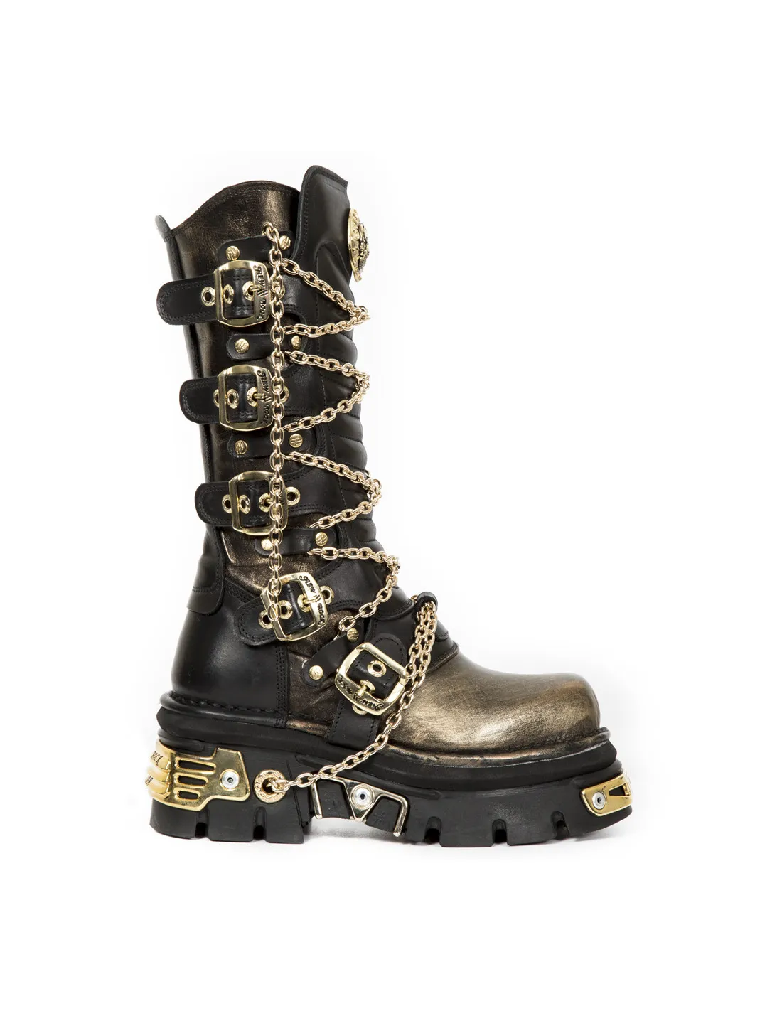 HIGH BOOT METALLIC M-1013-C3