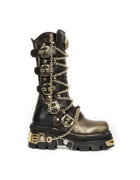 HIGH BOOT METALLIC M-1013-C3