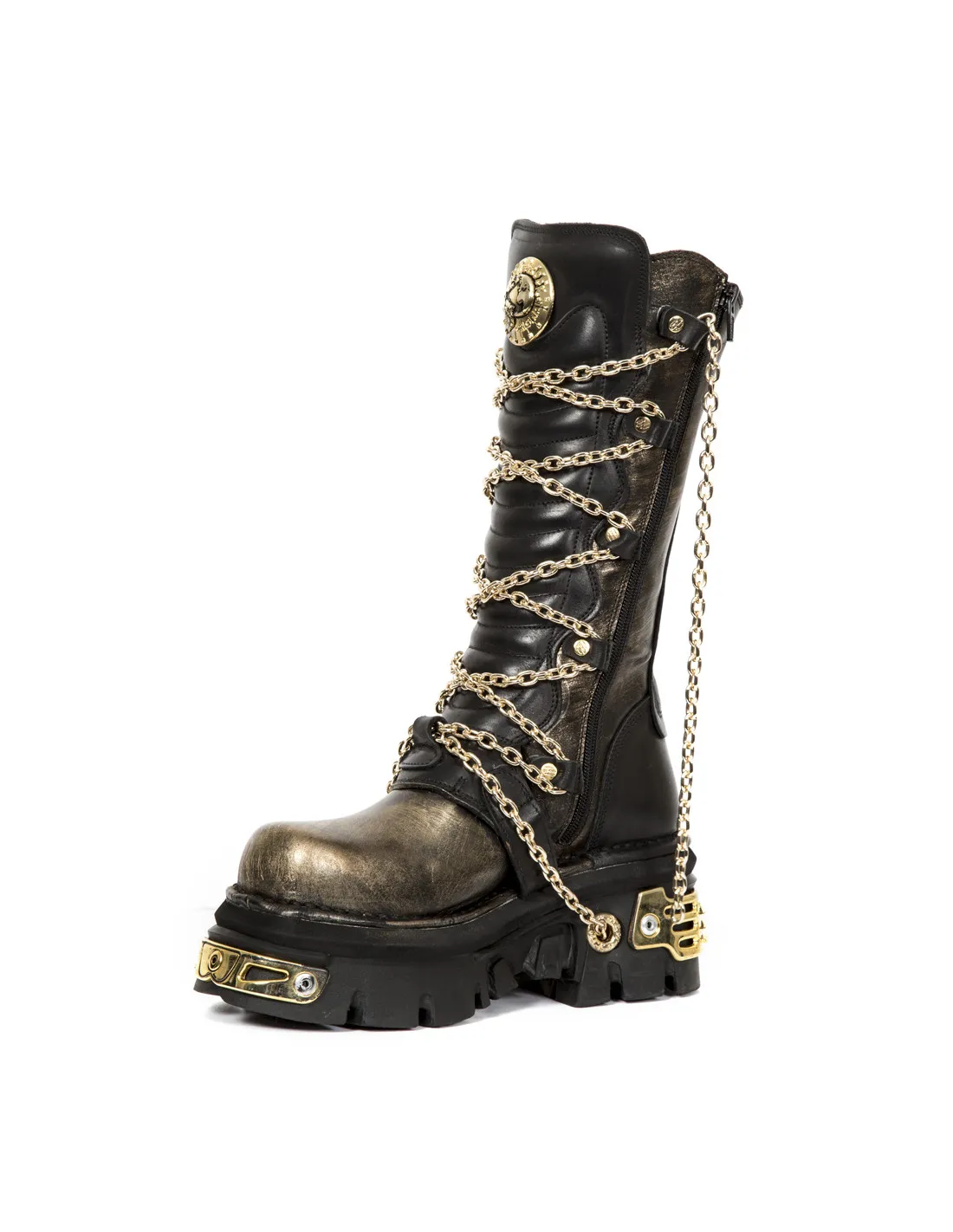 HIGH BOOT METALLIC M-1013-C3