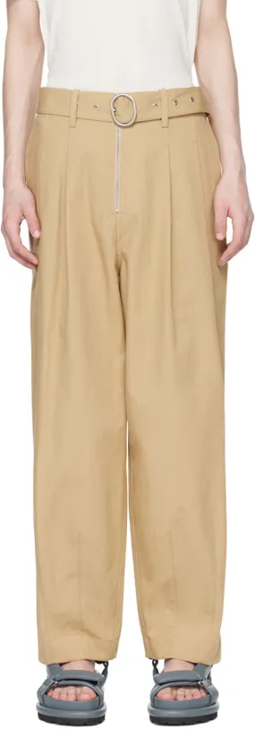 Jil Sander Belted Trousers