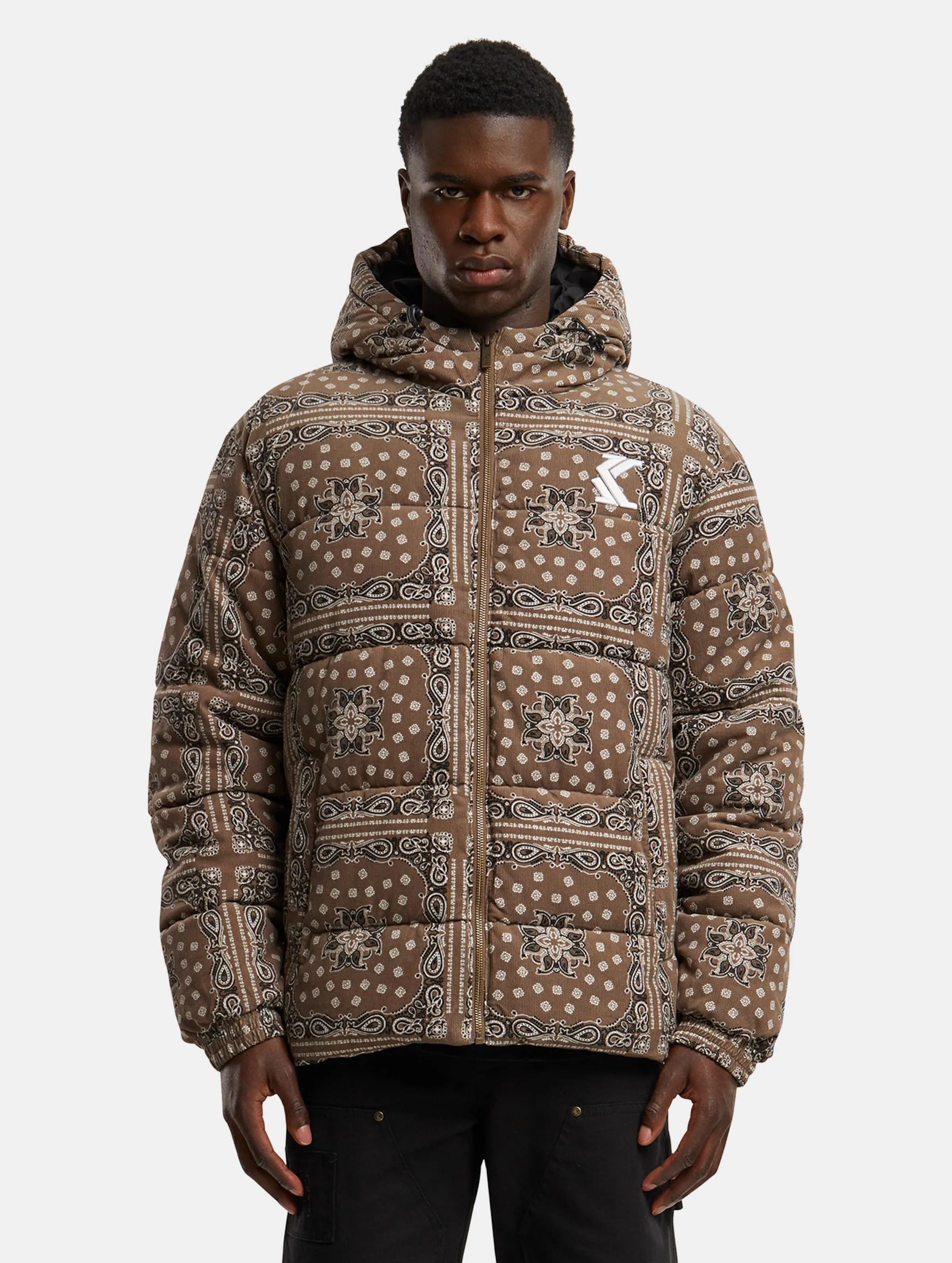 KK OG Hooded Corduroy Paisley