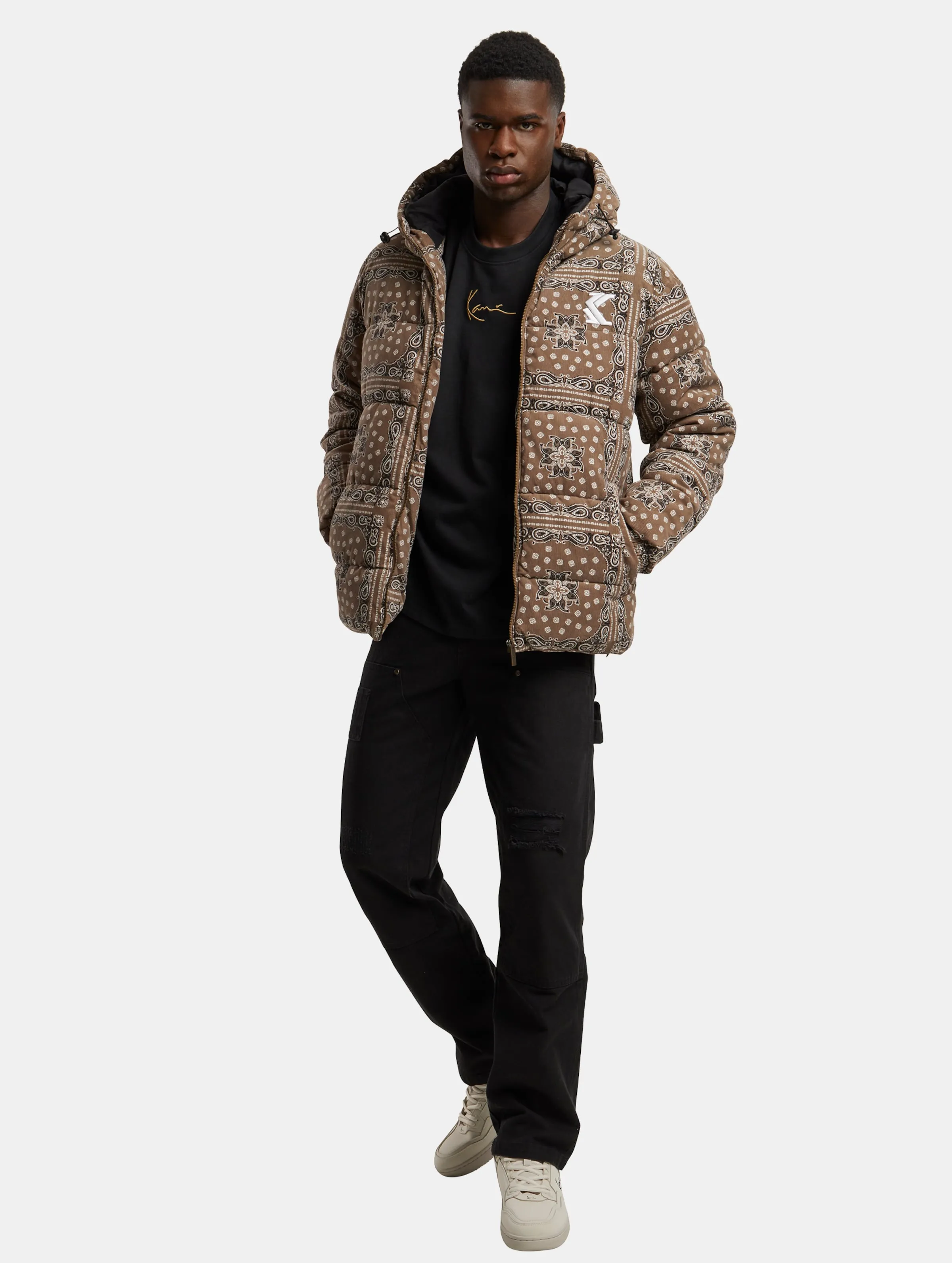 KK OG Hooded Corduroy Paisley