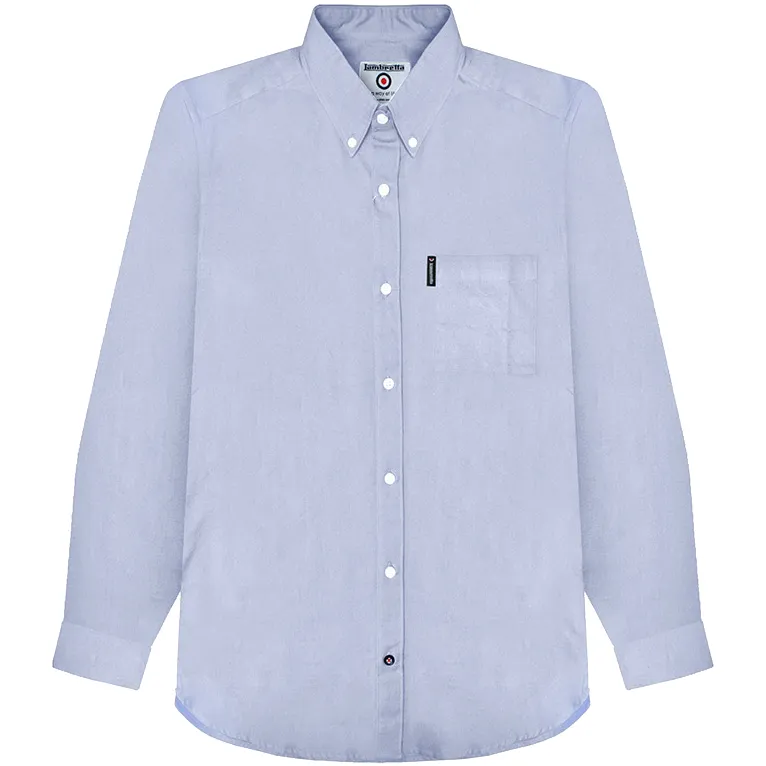 Lambretta Oxford Hombre Camisa de manga larga RWIS1387