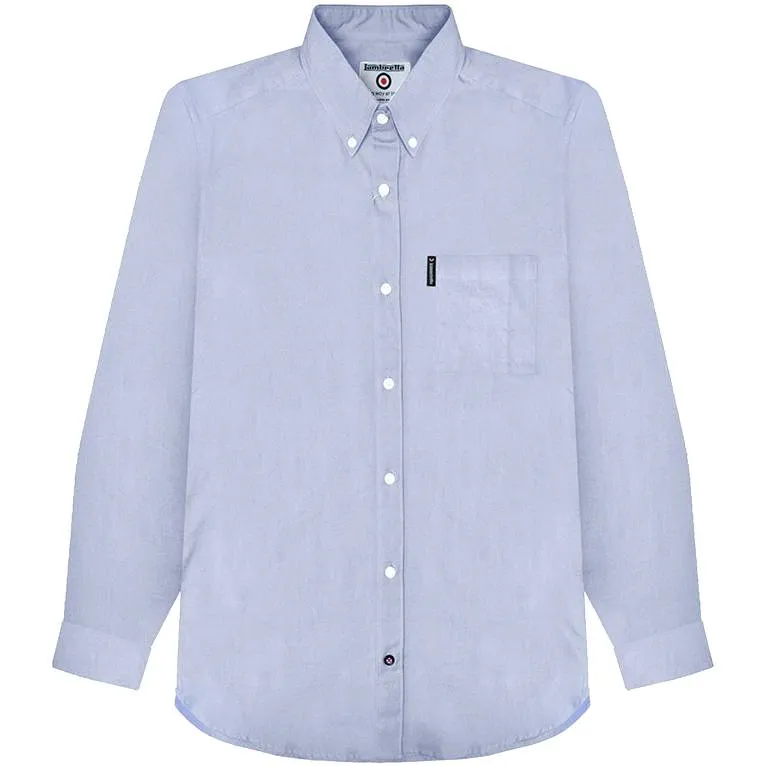 Lambretta Oxford Hombre Camisa de manga larga RWIS1387