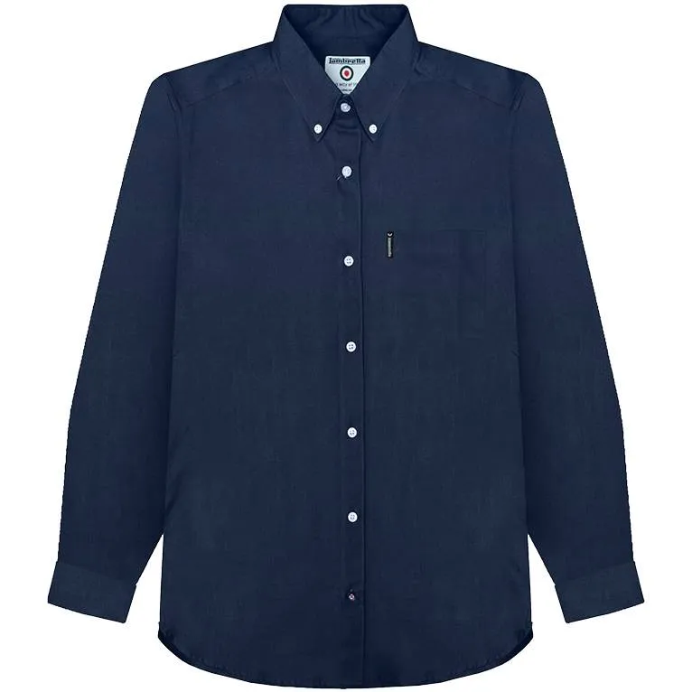 Lambretta Oxford Hombre Camisa de manga larga RWIS1388