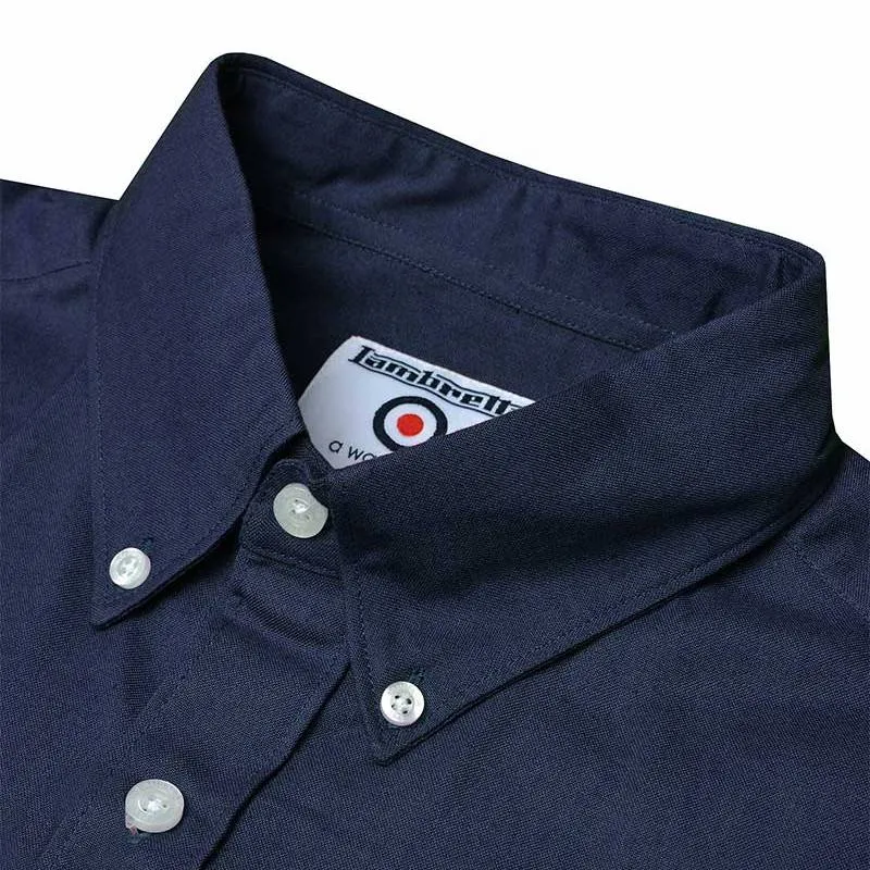 Lambretta Oxford Hombre Camisa de manga larga RWIS1388