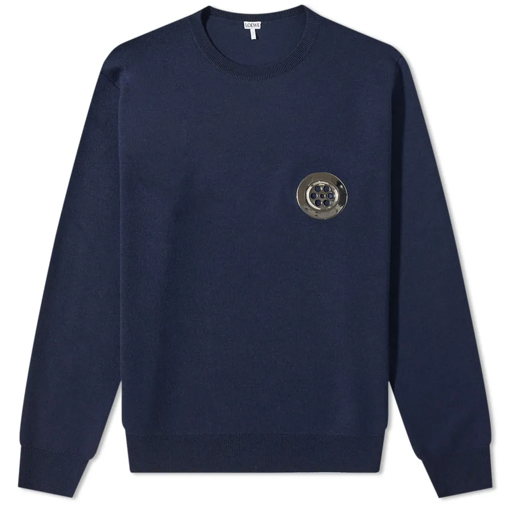 Loewe Metallic Sinkhole Crewneck