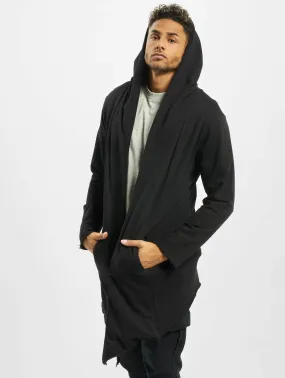 Long Hooded Open Edge